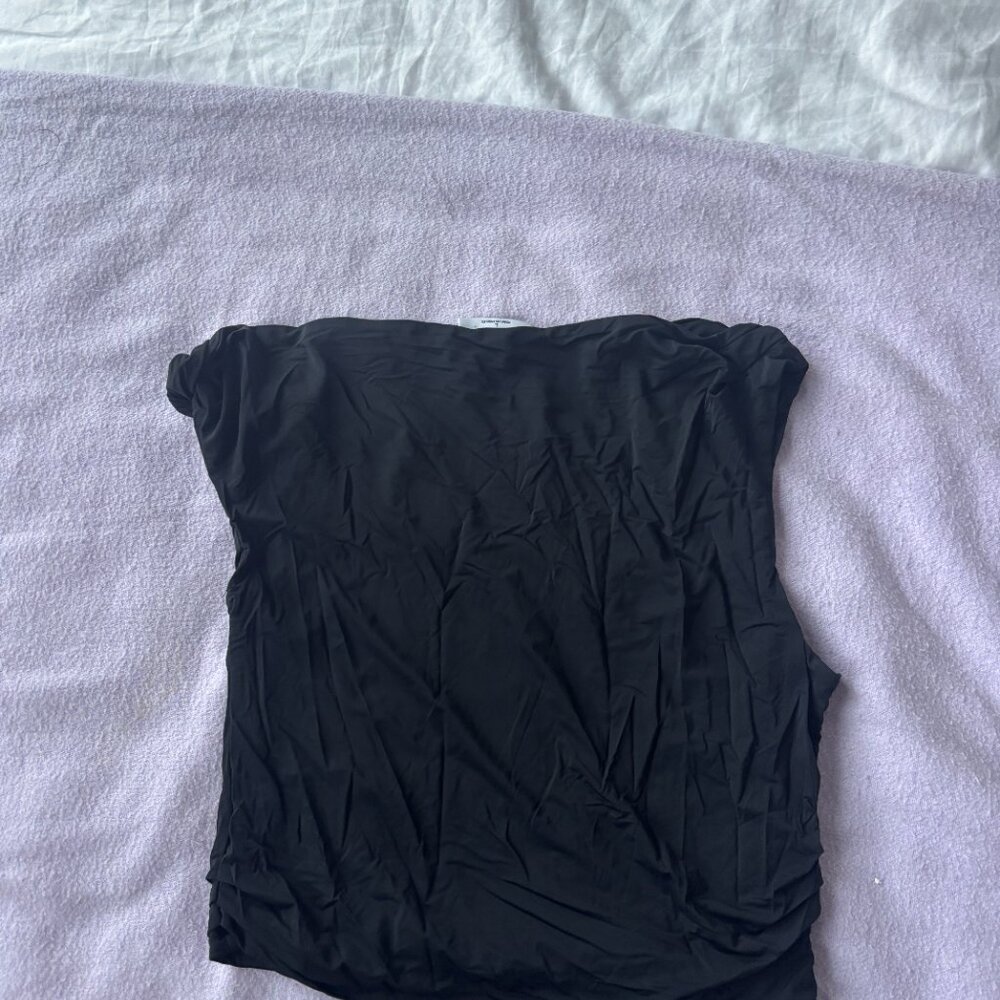 Tic Toc Jaime Light Weight One Shoulder Top - image 2